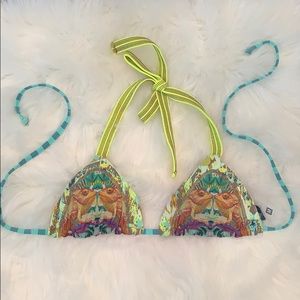 Maaji Reversible Bikini Top Size M